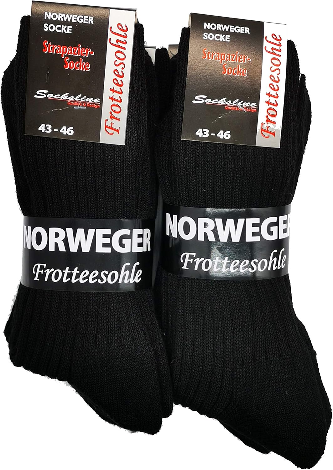 Norwegian Socks with Terry Cloth Sole Men's 72 Wool 10 Pairs Warm & Ideal for Work Shoes