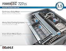 Dahle PowerTEC 727 CS Paper & Optical Media