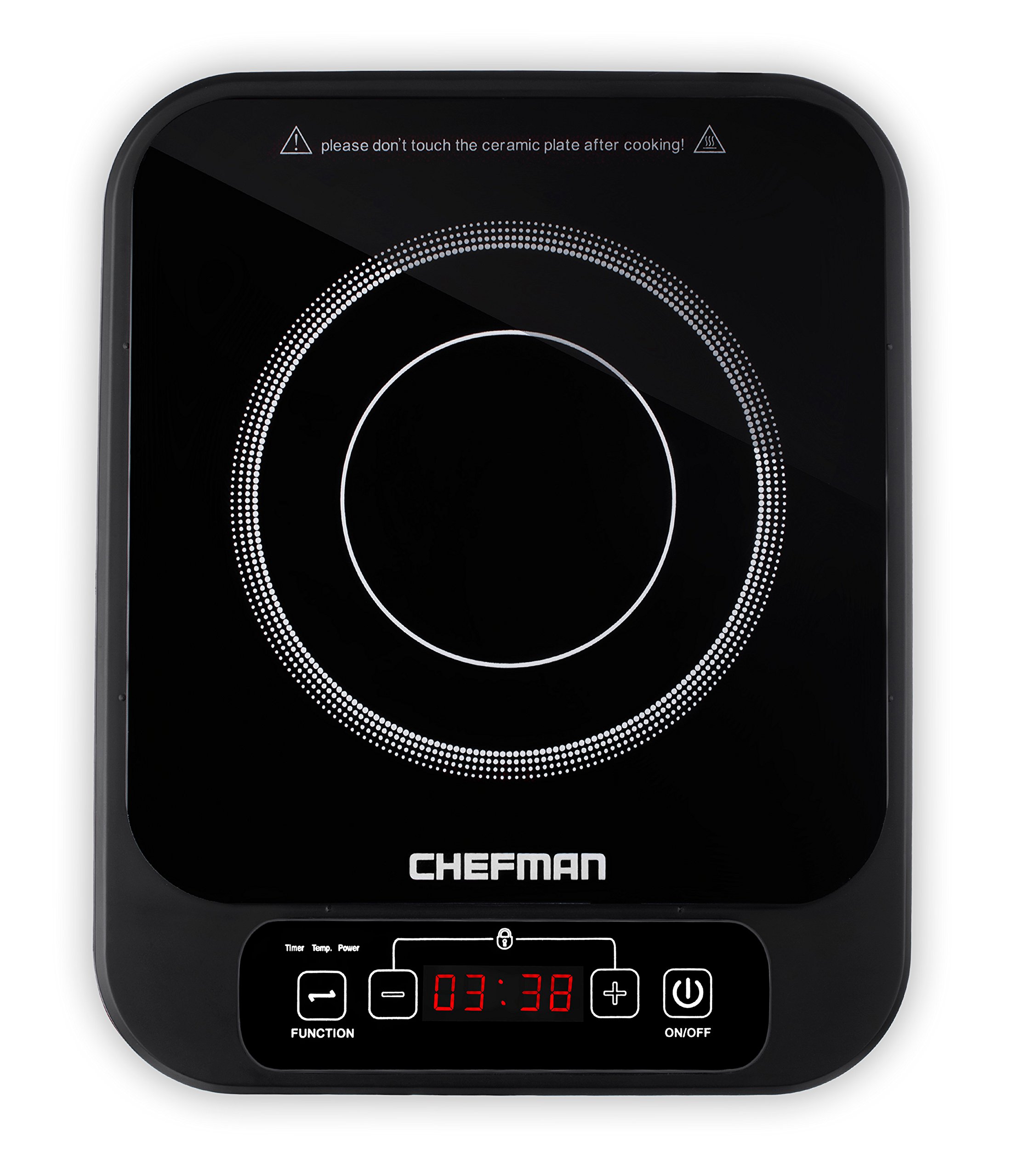 Electric Induction Cooker Single Burner Digital Hot Plate Cooktop