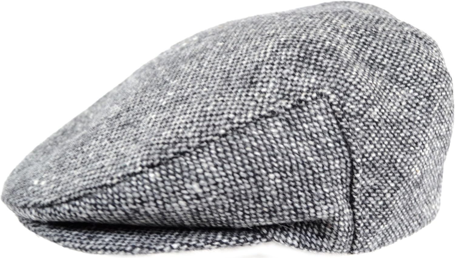 Mens 100 Wool/Tweed Shooting Flat/Peak Cap/Hat at Amazon Men’s