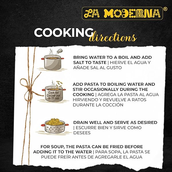 LA MODERNA, STAR ESTRELLA PASTA, 7 OZ (PACK OF 1) | ENRICHED DURUM WHEAT SEMOLINA | KOSHER, NON-GMO, IRON & VITAMIN-FORTIFIED | FUN SHAPES FOR SOUPS & KIDS’ MEALS