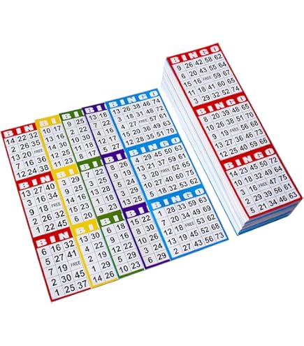Amazon.com: Bingo 3 ON Strips, 6 Packs of 250 Sheets : Toys