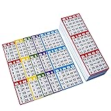 SEETOOOGAMES Bingo Paper Game Cards - 3 Card -100