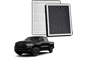 NWGL RAM Cabin Air Filter, CF11671 Cabin Air Filter with Activated Carbon Replacement Cabin Air Filter Accessories Compatible with RAM 1500(2016-2021,2023-2024), 2500/3500(2016-2024), 4500/5500(2016-2023).