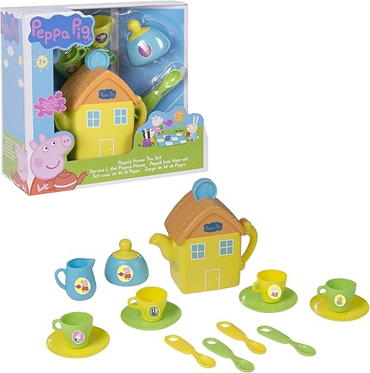 peppa pig tea set home bargains