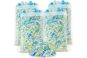 HONEHO 20lbs Shredded Memory Foam Bean Bag Filler, Soft and Convenient Bean Bag Filling Pillow Stuffing for Beanbag, Couch, Cushion, Stuffed Animals, Dog Bed, Arts Crafts