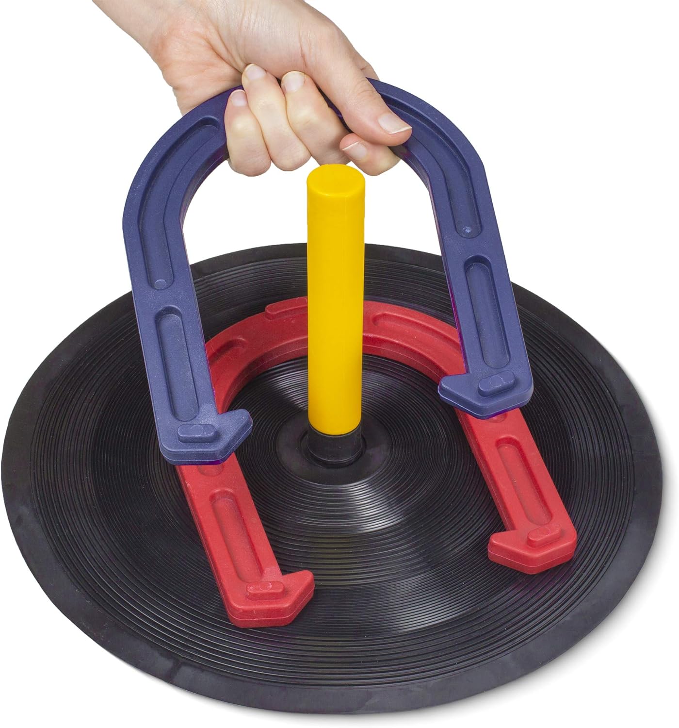 Crown Sporting Goods Deluxe Indoor and Outdoor Horseshoe Game Set : Sports & Outdoors