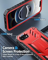 FNTCASE for iPhone 16e Phone Case: Military Grade