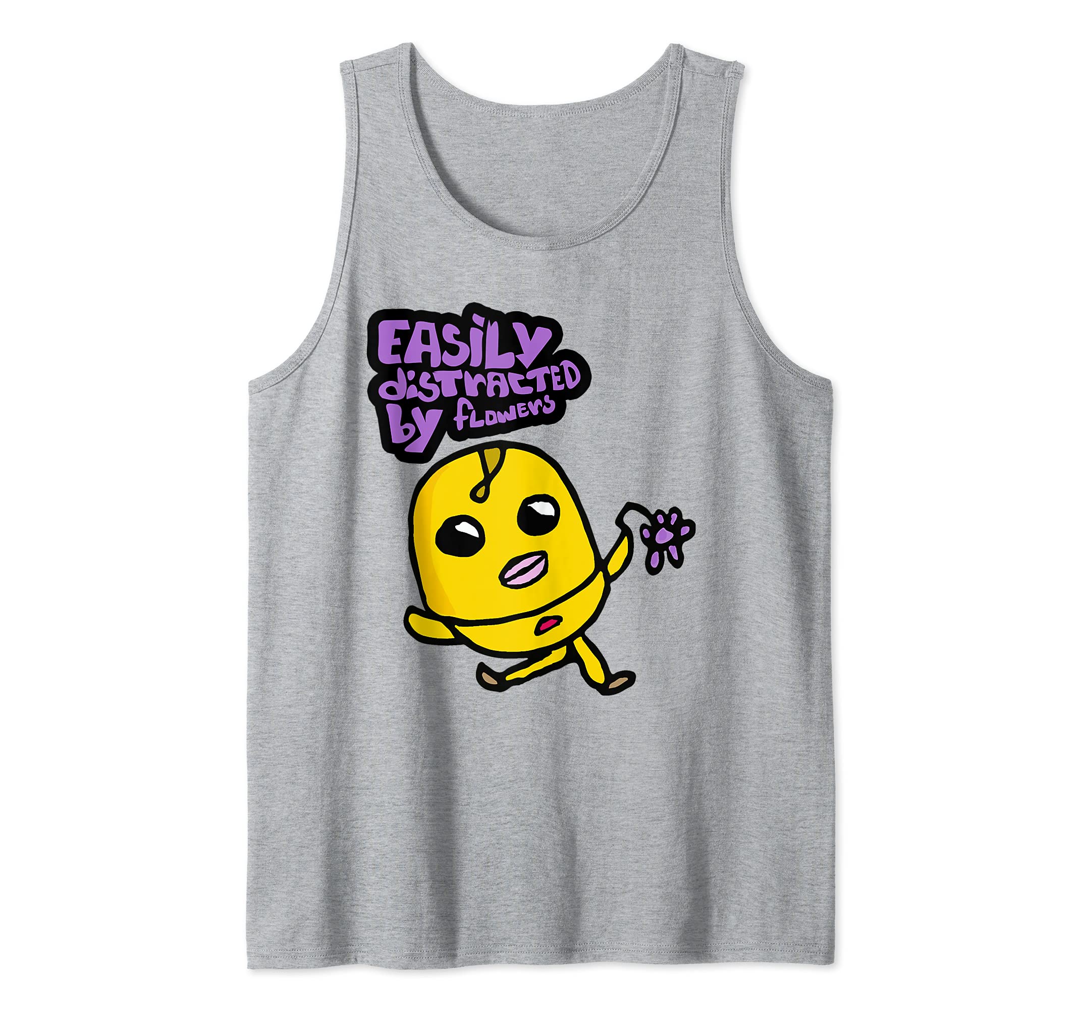 Easily Distracted by Flowers Spring Gardeners Love Flower Tank Top