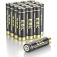 EBL Gold Pro Rechargeable AAA Batteries 1.2V 1100mAh NIMH Battery Upgraded High Performance AAA Batteries Precharged Triple A
