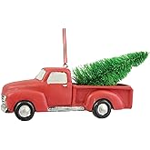 Midwest CBK 4 Inch Pickup Truck With Tree Ornament