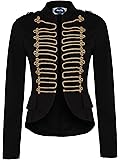 Tomwell Damen Blazer Elegant - Business Anzugjacke Mit Stehkragen