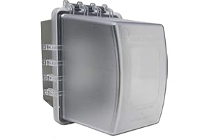 Sealproof 1-Gang Weatherproof In Use Outdoor Outlet Extra Deep Cover | Lockable, UL Extra Duty Compliant, 18 Configurations, Polycarbonate