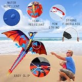 通用 Touch the Sky Huge Dragon Kite 55x62in Single Line 90M String view 2