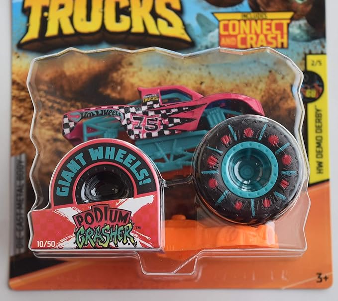 hot wheels pink monster truck