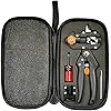 CoZroom Garden 2 in 1 Grafting Pruning Tool Set with 2 Extra Sharp Blades and Storage Box