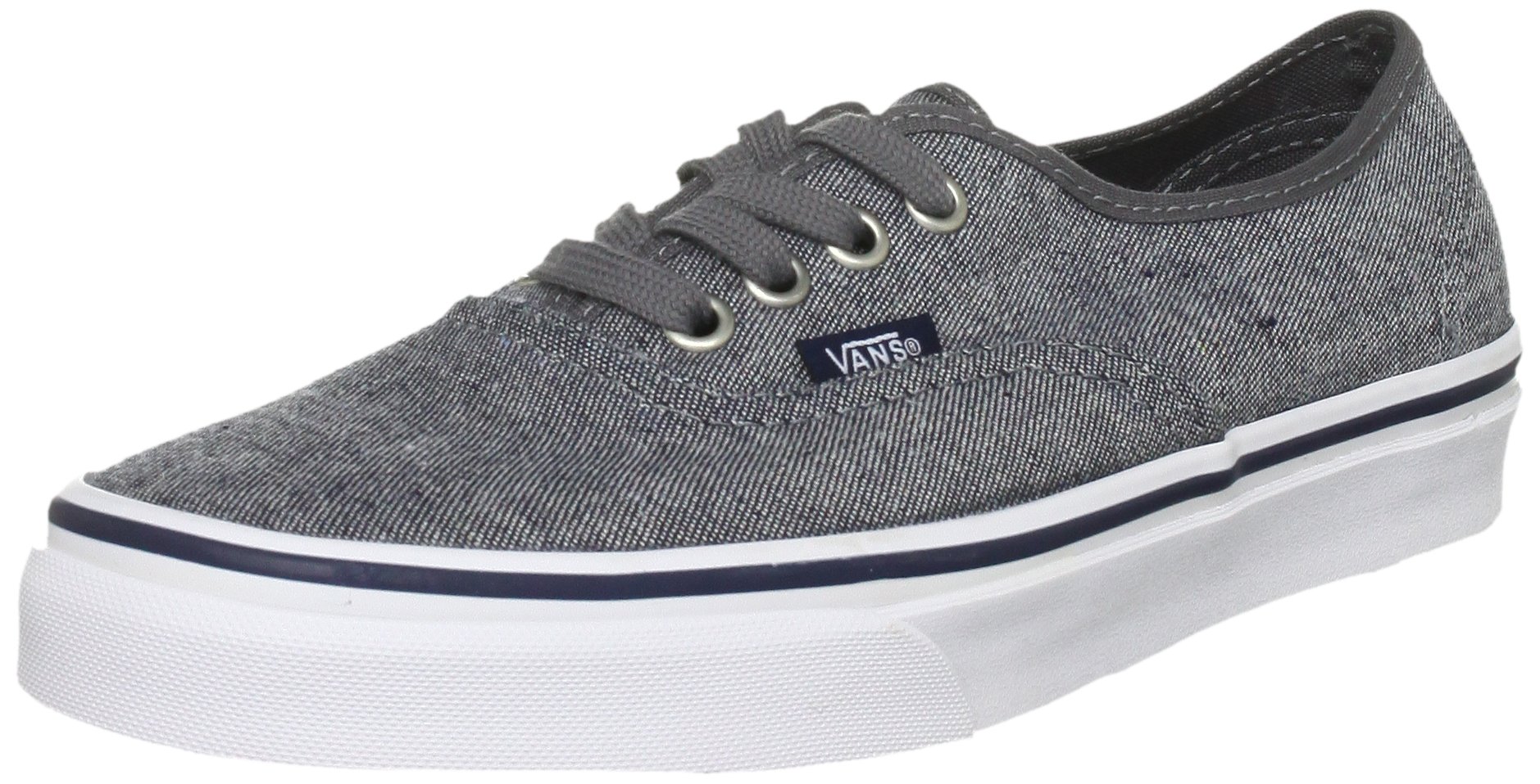 Vans Unisex-Adult Authentic Pewter/True White Trainer VQER64P 7.5 UK