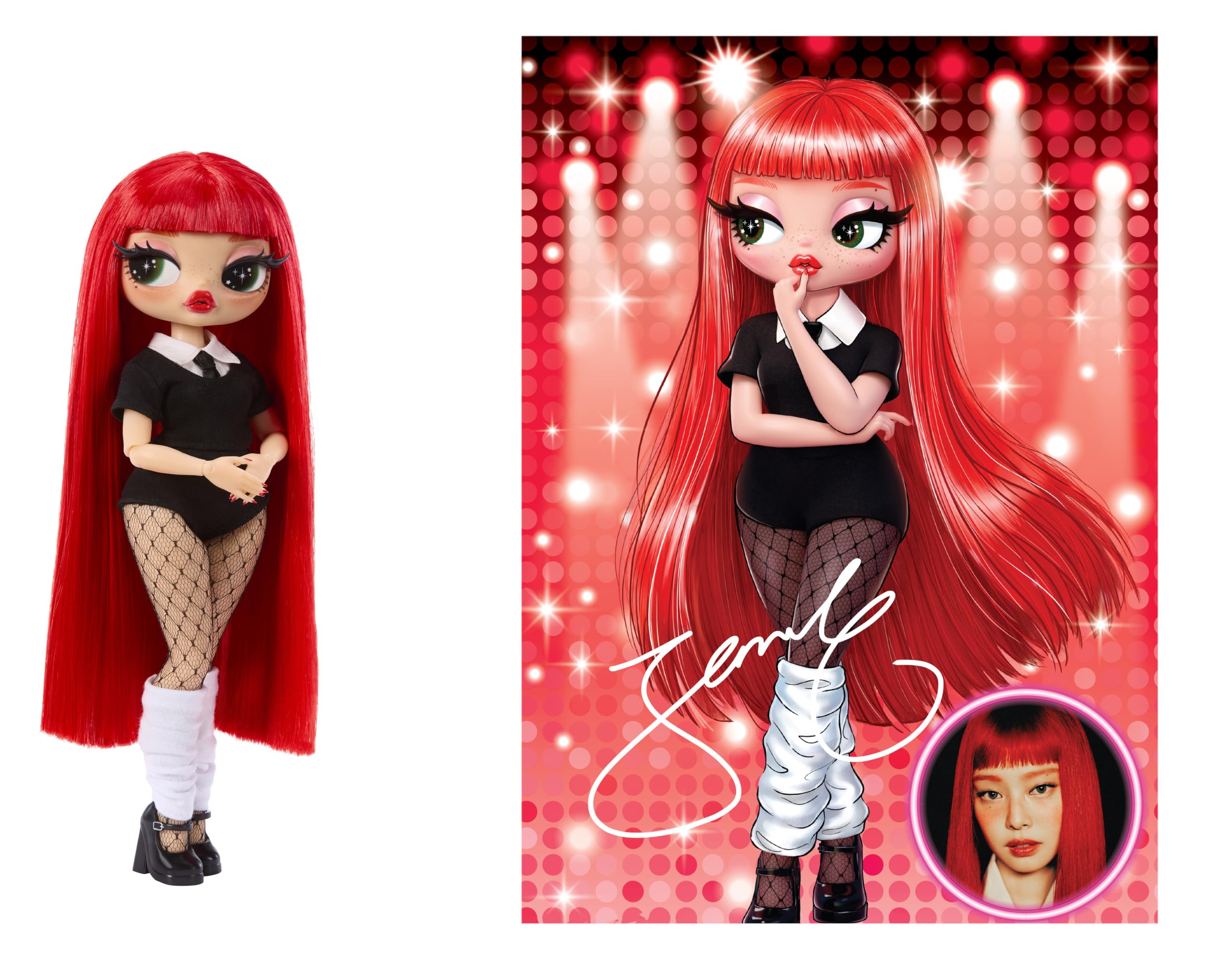 LOL Surprise OMG Music Festival con Jennie: muñeca de moda con póster coleccionable, inspirada en la sensación musical mundial: ¡reproduce y exhibe!