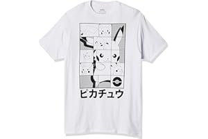 Pokémon Unisex-Adult Pokémon Pikachu Japanese Puzzle Power T-shirtT-Shirt