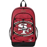 San Francisco 49ers NFL Big Logo Bungee Backpack