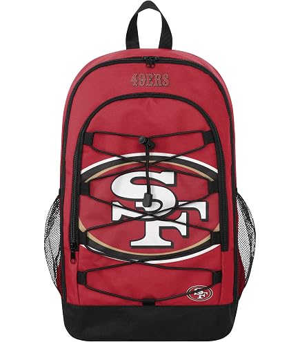 FOCO San Francisco 49ers NFL Action Backpack : Sports & Outdoors