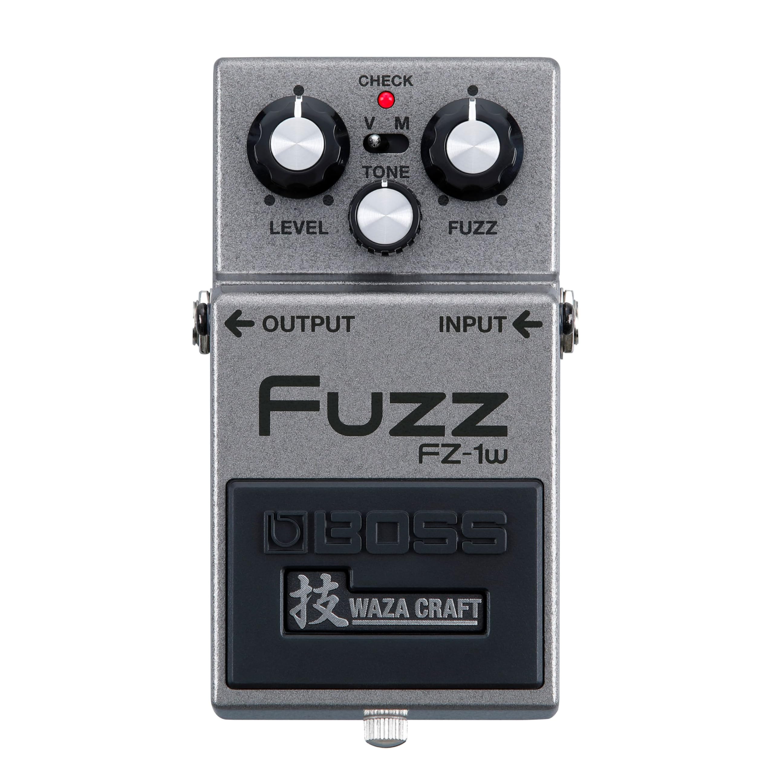 BOSS FZ-1w FUZZ –Distortion Effects Pedal. All-Analog Premium Waza Craft Pedal for the Ultimate BOSS Tone Experience. Vintage and Modern Modes. For Guitar and Other Instruments