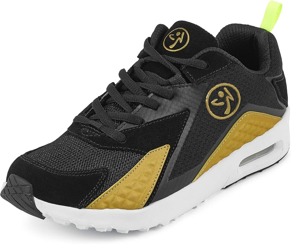 Zumba Active Air Classic Zapatillas Deportivas con Estilo de Fitness Zapatillas de Mujer de Baile, Gold 1, 36 EU: Amazon.es: Zapatos y complementos