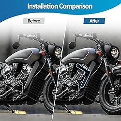 Motorcycle Rear Highway Engine Guard Crash Bar