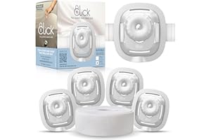 Click Bed Sheet Holder 360° Perimeter Locking Strap for King, Queen & Twin Beds, Heavy Duty Sheet Fasteners Keep Sheets Firm & Tight, No Lift Mattress Bed Lock Sheet Holders Set of 4 Clips Grippers