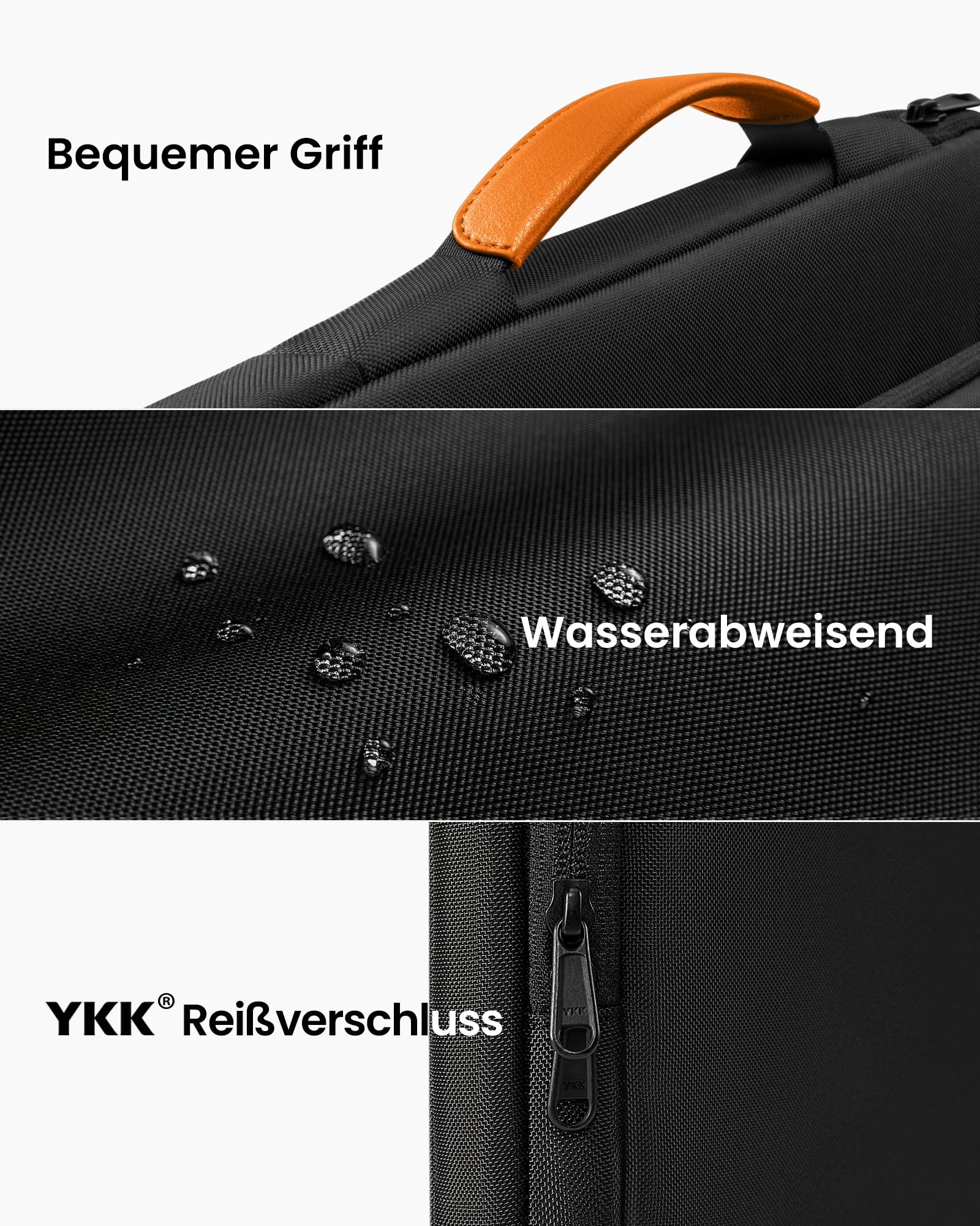 tomtoc 360° Business Laptoptasche für 13 Zoll MacBook Air M5/A3449 2026, M4/A3240 2025, M3/M2/M1, 13" MacBook Neo A18 Pro, 13 Zoll MacBook Pro M2/M1, Spritzwassergeschützt Laptophülle Passt 12,9-13" 7