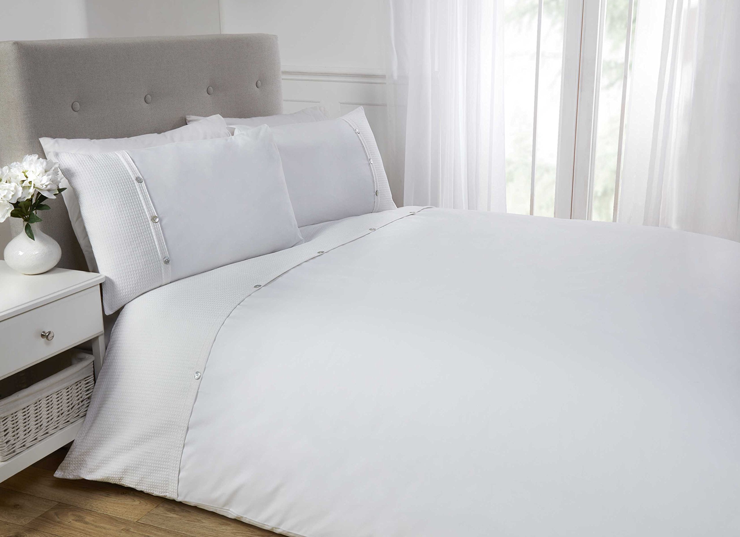 Rapport Home 5th Avenue Duvet Set Double White