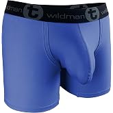 Wildmant Big Boy Pouch 5" Inseam Boxer Brief Dark Blue