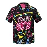 American Trends Hawaiian Button Down Short Sleeve Shirt