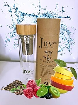 Botella de infusor de té Jnvshop y vaso para hacer jugo ...