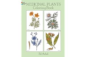 Medicial Plants Coloring Book: A Path to Natural Healing
