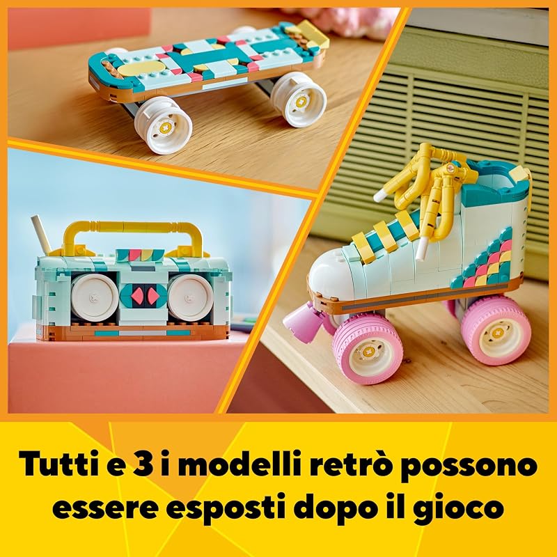 Creator 3 in 1 Pattino a rotelle retrò 31148