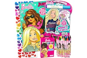 BENDON Barbie Coloring and Activity Book Bundle with Imagine Ink Coloring Book, Stickers and More