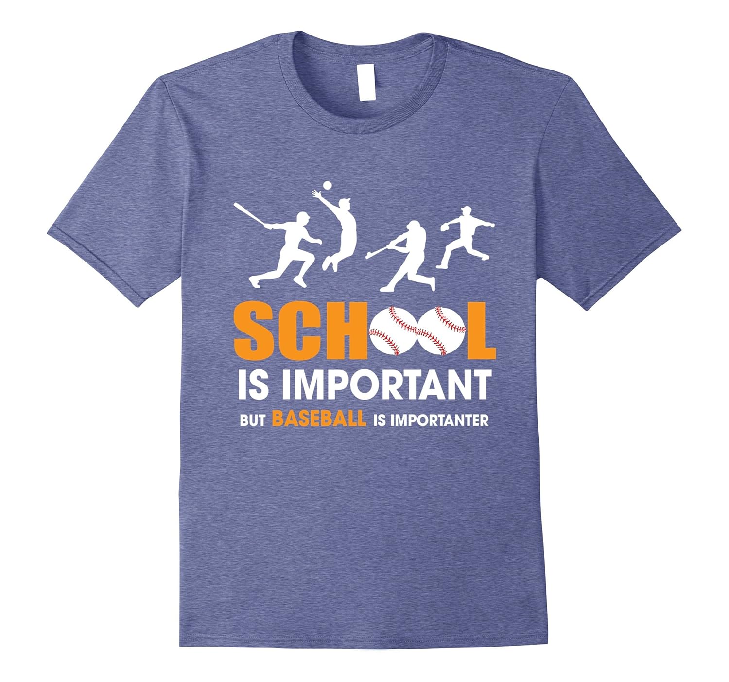 School Is Important But Baseball Is Importanter TShirtArt Artvinatee