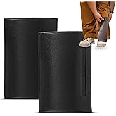 Soft Knees No-Strap Knee Pads for Men, 6” x 9” Knee Pad Inserts for Work Pants with Double Knee Pads for Work & Construction, Knee Savers for Mens Work Pants, Softknees