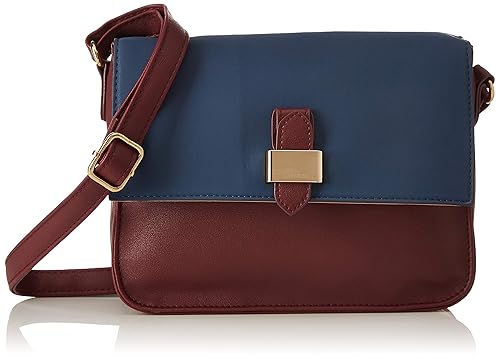 burgundy sling bag