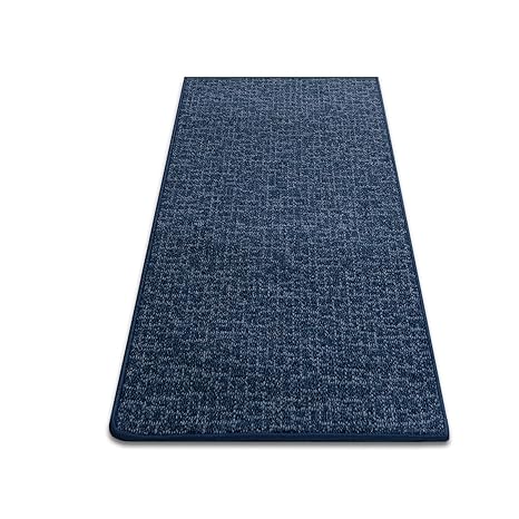 Teppichläufer Bermuda blau Teppich Läufer Brücke Meterware 120 cm breit robust und unempfindlich 120 x 250 cm
