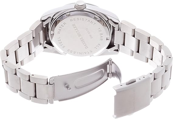 ダニエル ミューラー Daniel Muller 腕時計 オールステンレス シンプル 日付表示 Dm 35wh ホワイト 腕時計 腕時計 通販 Amazon