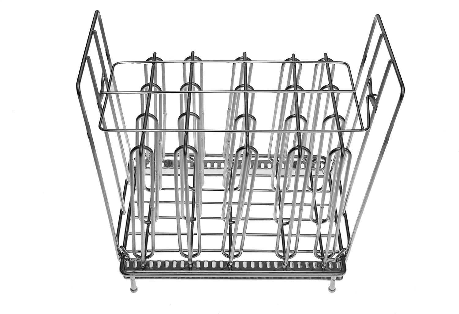 LIPAVI Sous Vide Rack with Anti Float - Model L10X - Adjustable, Collapsible, Ensures even warming - 316L Stainless Steel