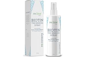 PAISLE BOTANICS Biotin Hair Thickening Spray for Thin Hair Texturizing Spray Hair Loss Prevention Thinning Hair Thickening Tonic for Fine Hair Thick Hair Growth Products for Men for Women