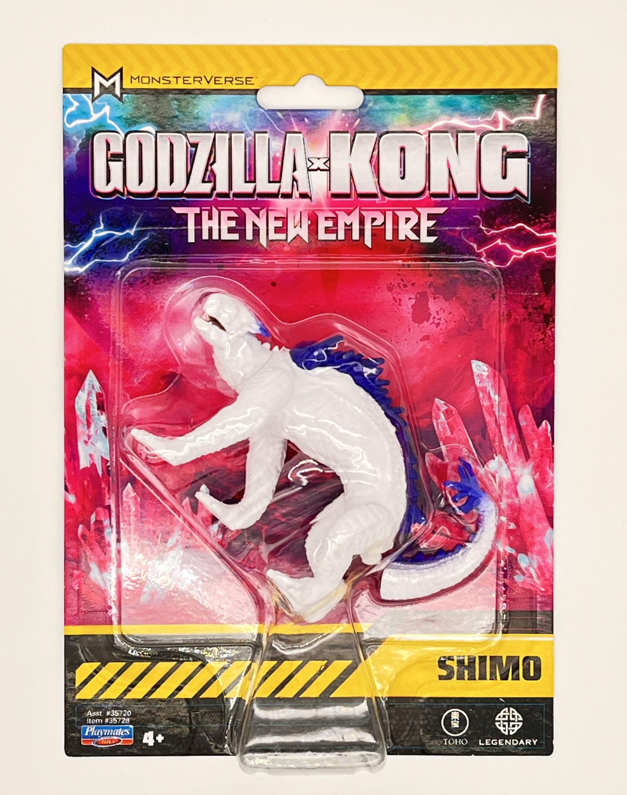 MonsterVerse Godzilla x Kong: The New Empire, 3.25 Inch Shimo Action Figure Toy, Iconic Collectable Movie Character in Unique Limited Edition Packaging, Suitable for Ages 4 Years+