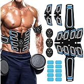 Ab machine Waist trainer Belt Abs Workout Equipment for Men Woman Abdomen/Arm/Leg Home Office Fitness Exercise