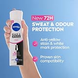 NIVEA Black & White Invisible Anti-Perspirant Spray 150ml 72h view 3
