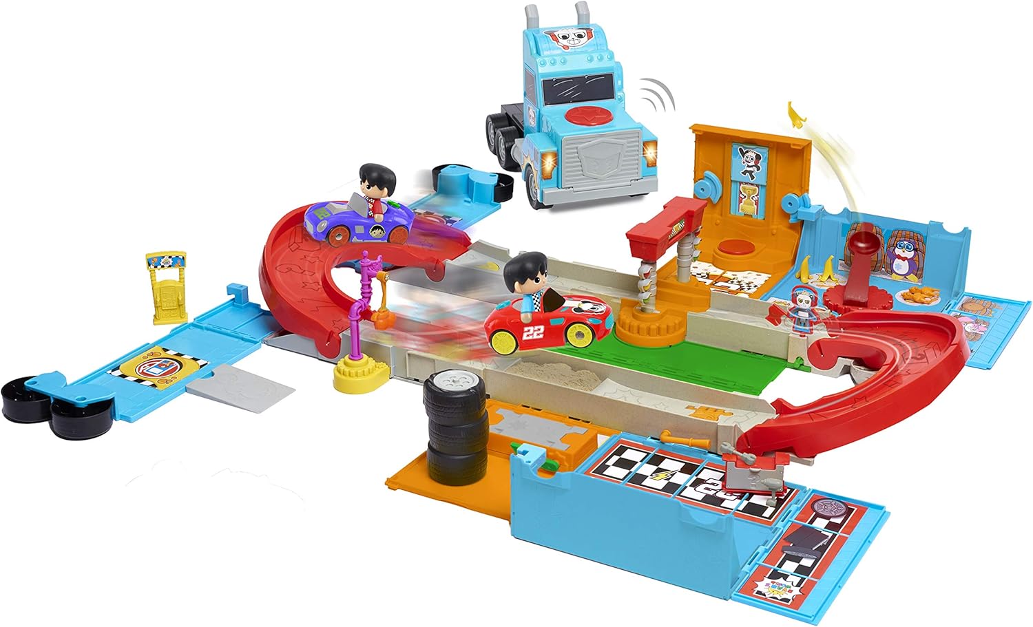 ryan's world racers track set