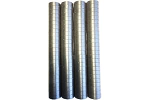 AZ INDUSTRIES Ceramic Magnets - 100 pcs - Magnets for Home, Office, School, Crafts, Science, Industrial, Refrigerator, Hobby- Grade 8, Round Disc Wholesale Bulk