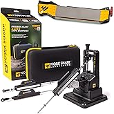 Work Sharp Precision Adjust Elite Set Knife Sharpener value combo bundle with the Guided Field Knife Sharpener